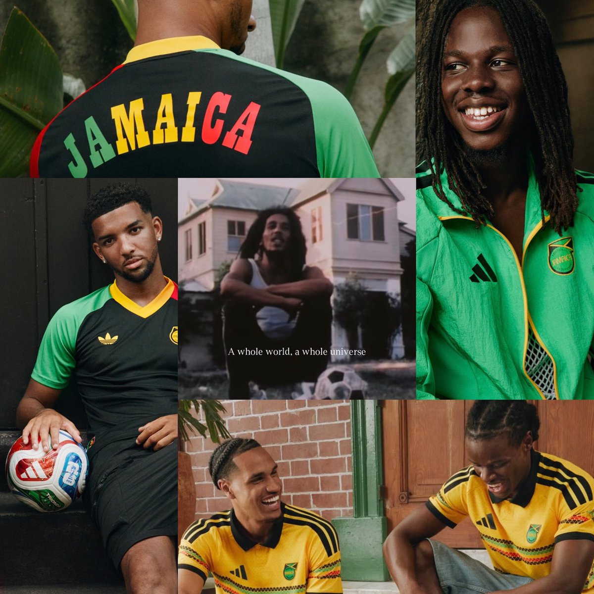 🇯🇲 #ジャマイカ代表 ONE LOVE❤️💛💚🖤 レゲエ界の伝説的