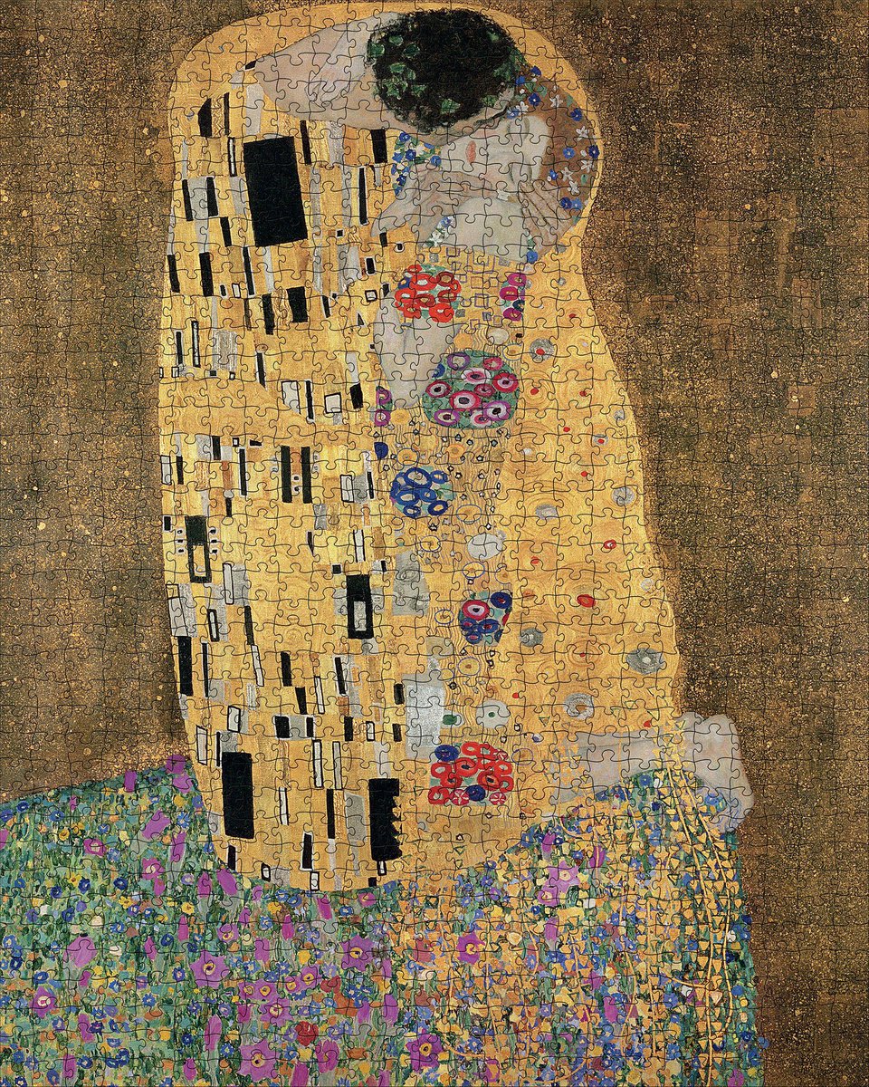 Gustav Klimt🎨 The kiss.