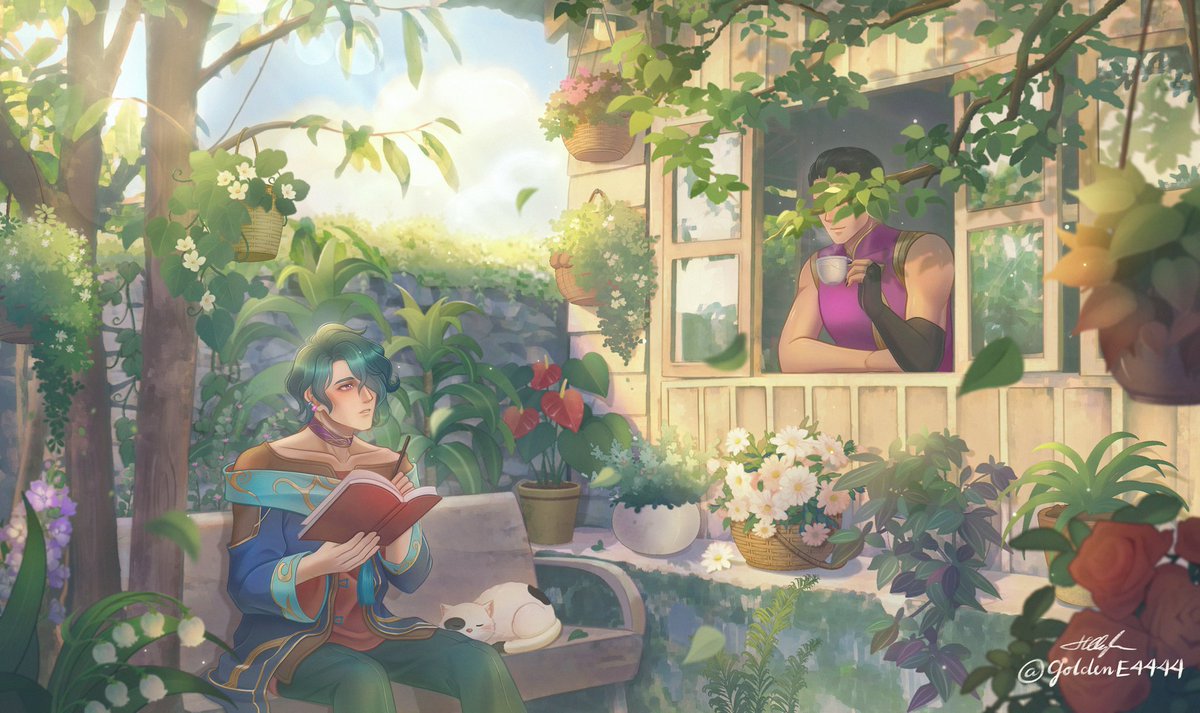 Happy Valentine’s day! 🩷🩷🩷

I am dead after painting all those plants;-;
#jhinhwei #LeagueOfLegends