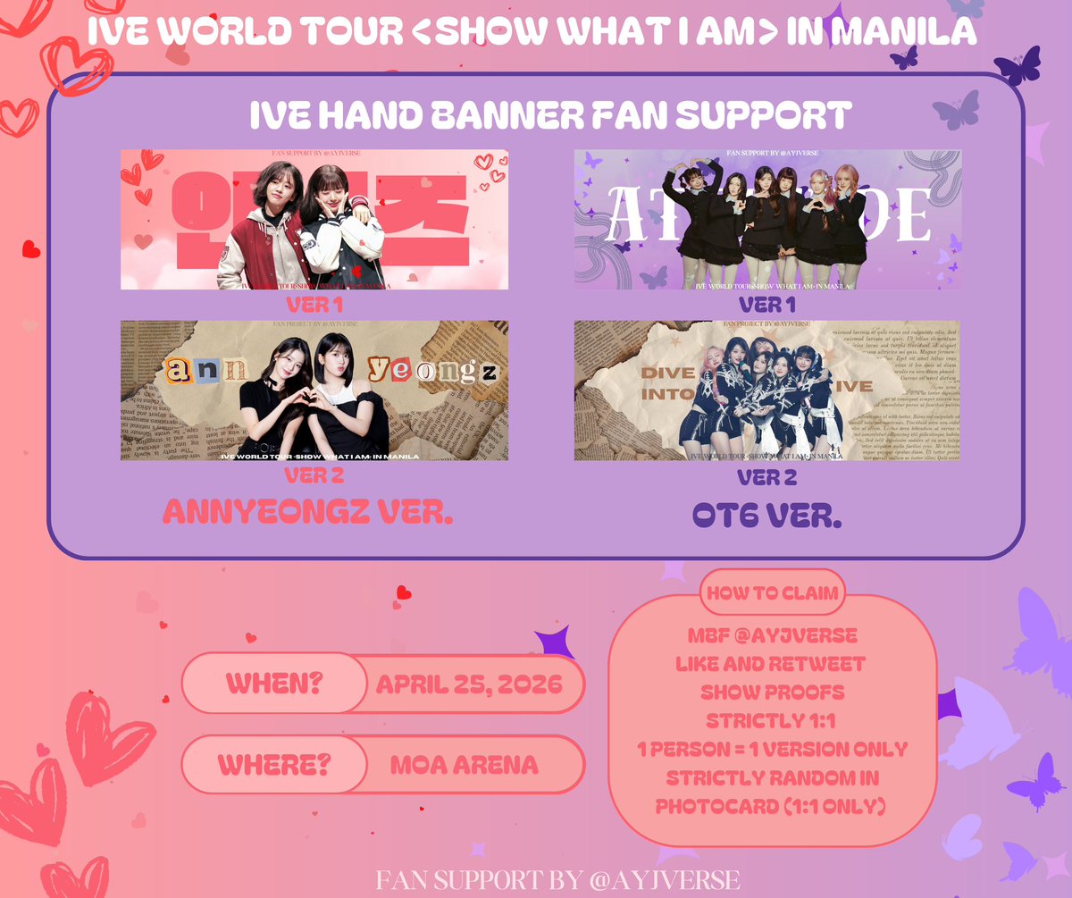 dom is seeing IVE!🪽 tweet media