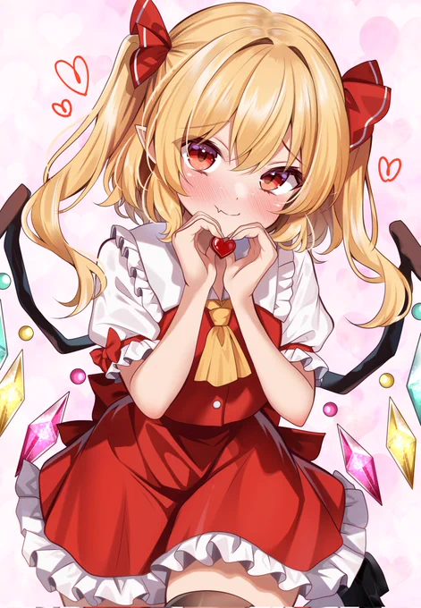 ハッピーバレンタイン ツインテフランちゃんのチョコはいかが? #バレンタイン