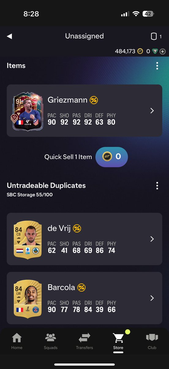 thereal_aj11's tweet photo. @Rickth21 was going to do Griezmann but i packed him from an 83x3 https://t.co/eaZT9Z2deI
