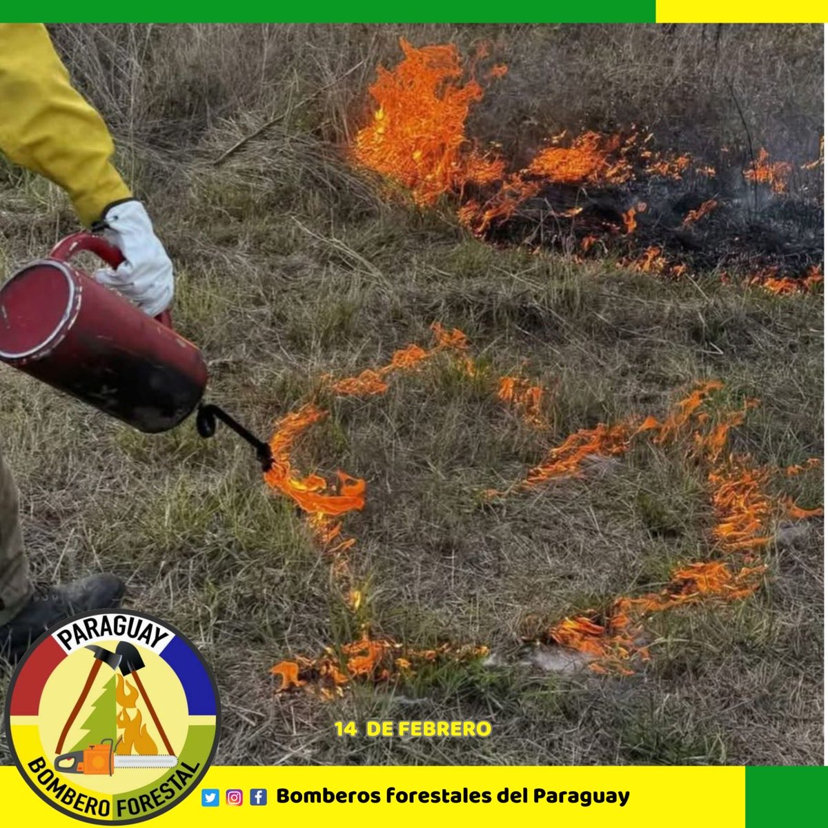 Bomberos Forestales PY tweet media