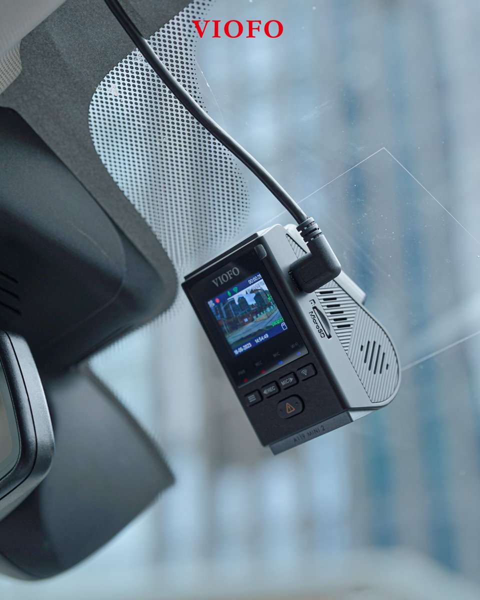 viofo's tweet image. A119 Mini 2 looks just perfect in my car!  
✅Sony STARVIS 2 Sensor 
✅Stunning 2K 60fps Capture 
✅HDR Night Vision 2.0 
✅24/7 Parking Monitoring  

#viofo #dashcam #cartech #caraccessories #carsafety