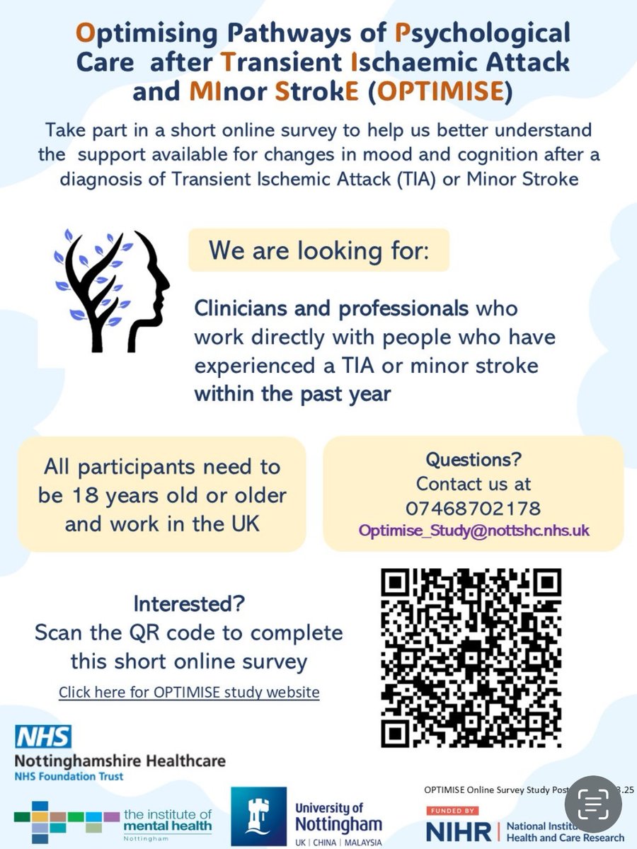 OPTIMISE study tweet media