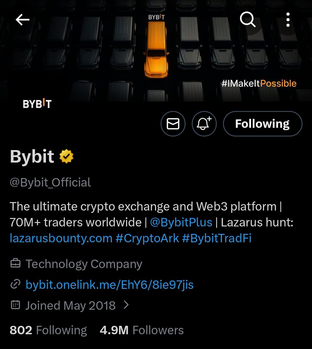 Blessingobis's tweet photo. @Bybit_Official Happy Valentine's Day 🌹🌹🌹 https://t.co/pyyIVV7JbU