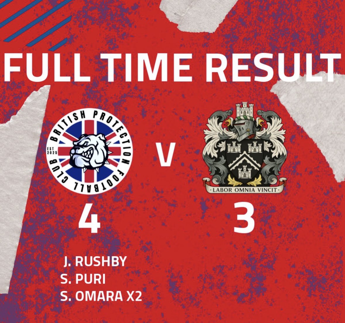 British Protection FC tweet media