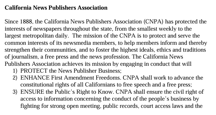 The <a href="/CNPAservices/">CA News Publishers Association</a> chose to support Heard's false allegations even after it was proved the accusations were not supported by the evidence.
Unless a public apology is issued to Depp, their advocacy work can only be considered a farse
#Falseaccusations