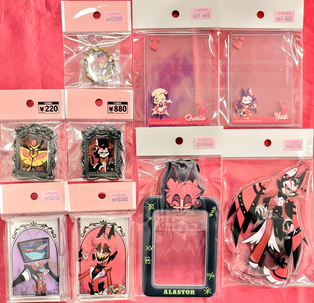 入荷情報】 『#ハズビンホテル』グッズが続々入荷中‼️ アニメイト