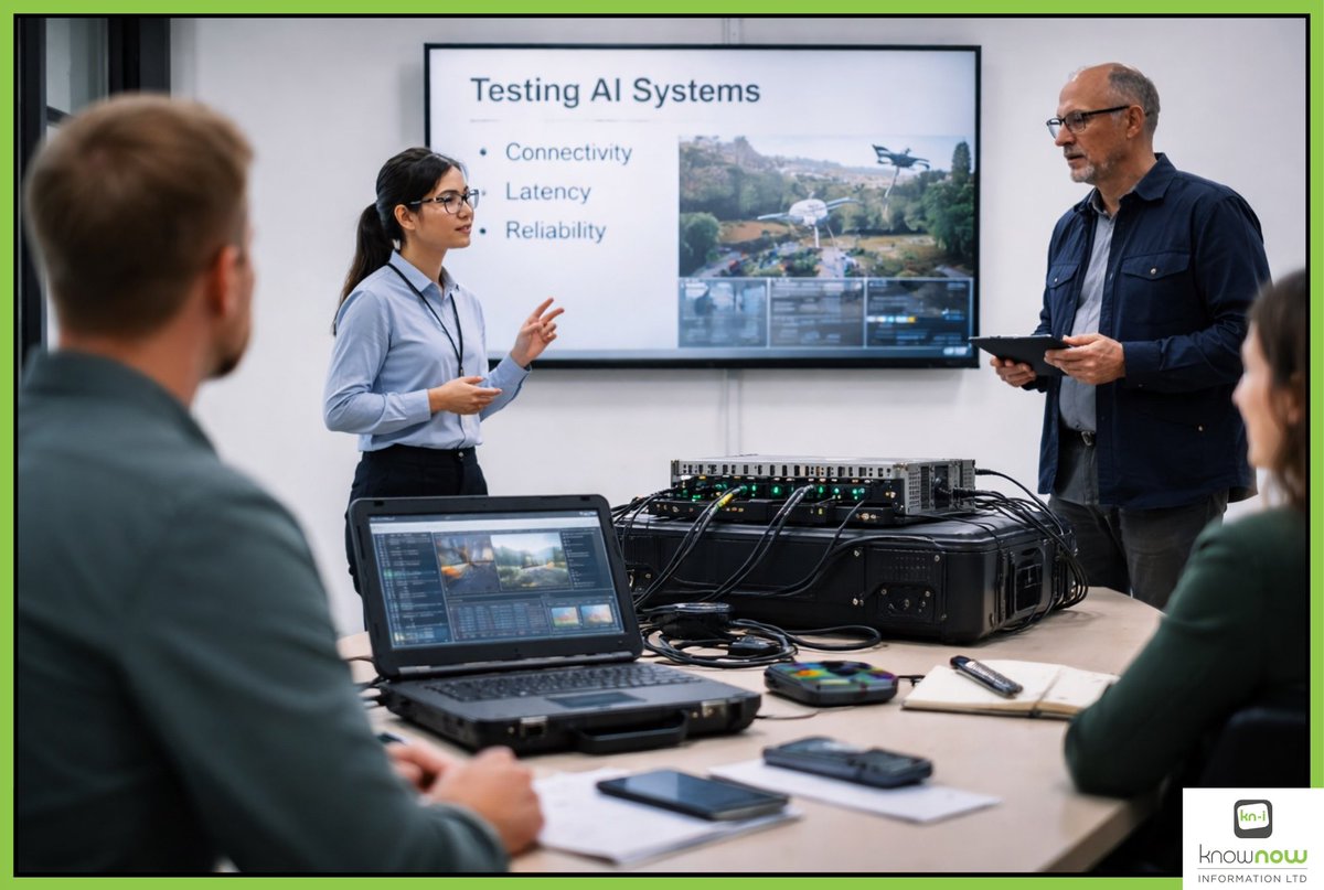 AI tested in real-world conditions reveals design assumptions quickly.
Connectivity. Latency. Throughput. Reliability.
We prioritise operational reality over presentation slides.
AI workshops: kn-i.com/AIworkshops/in…