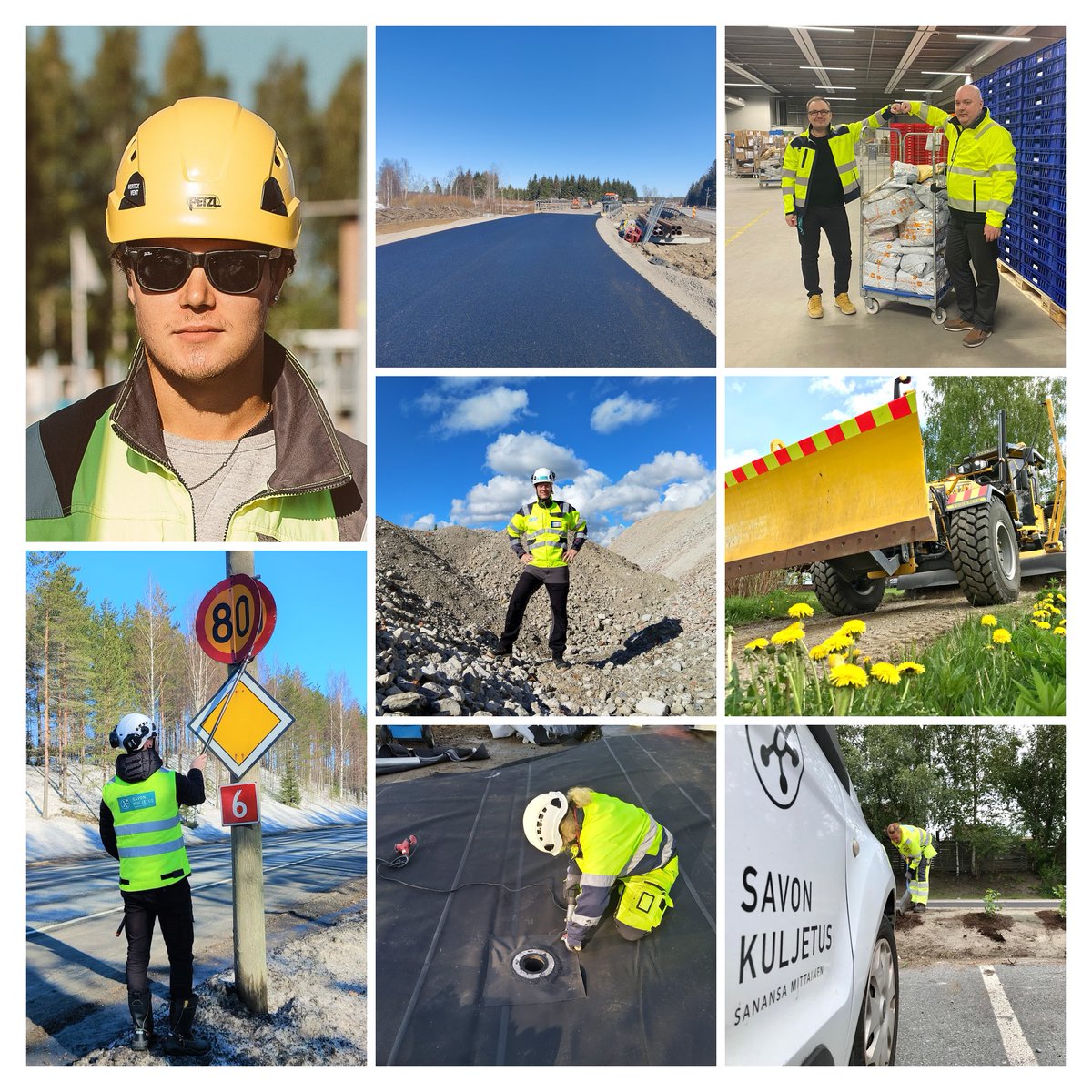 Hyvää ystävänpäivää!💛 <a href="/SKuljetus/">Savon Kuljetus</a> -konsernissa tehdään monenlaista työtä:  rakennetaan, kuljetetaan, suunnitellaan, kunnostetaan ja huolletaan. Kun yhdellä on kypärä päässä, toisella on kartat auki. Kun yksi on työmaalla, toinen pitää pyörät pyörimässä. 💛
#Ystävänpäivä #Yhdessä