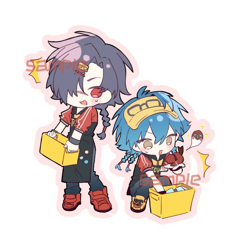 steppenwolf1041's tweet image. #dmmd
找吟师傅约了产品这个是必杀的萌呀👅👅👅👅👅❤️💛❤️💛。。。。。（不是我画的是约稿！）