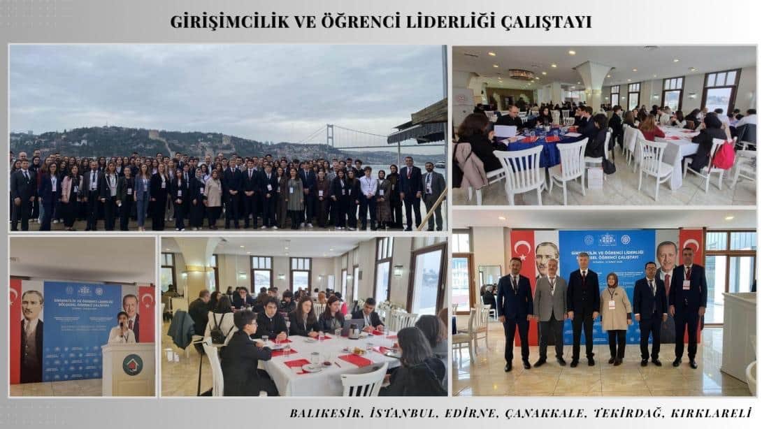 “2026 AR-GE Buluşmaları” kapsamında “Girişimcilik ve Öğrenci Liderliği Bölgesel Öğrenci Çalıştayı” Balıkesir, Çanakkale, Edirne, İstanbul, Kırklareli ve Tekirdağ’dan öğrencilerimizin katılımlarıyla gerçekleştirildi. 👏 

🔗 meb.ai/1hdMsv

<a href="/Yusuf__Tekin/">Yusuf Tekin</a> 
<a href="/ercanturk28/">Ercan TÜRK</a>