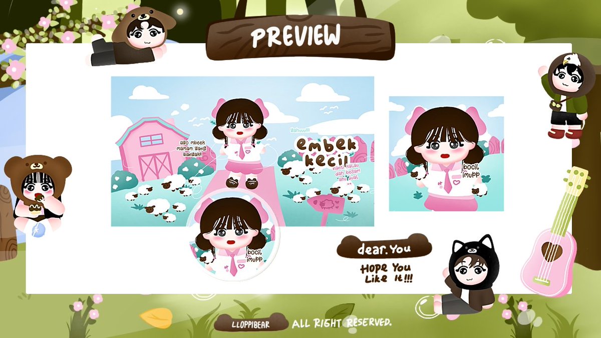 llOPPIBEAR's tweet image. hawooo, bantu repost yaa gomawooo 

rayaa punya 8 rs bocil embek wabis nih, yang bisa langsung ditake sekarang via dm, tele maupun wa iaaa &amp;gt;&amp;lt;

🧾 :: 20k
📝 :: free retext no recolor 
🧸 :: bisa resize ke layout x yaa + fee 5k 

GOMAWOOO BANYAK, MARIII JAJANKKKK &amp;gt;&amp;lt;

#zonauang