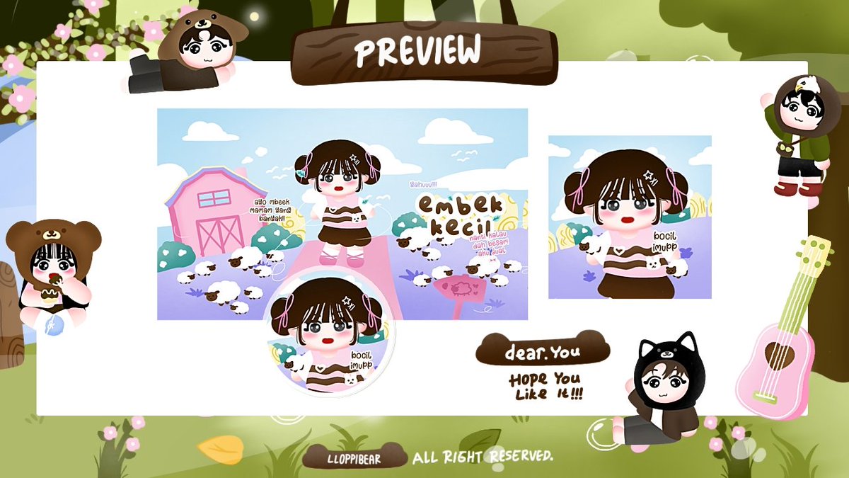 llOPPIBEAR's tweet image. hawooo, bantu repost yaa gomawooo 

rayaa punya 8 rs bocil embek wabis nih, yang bisa langsung ditake sekarang via dm, tele maupun wa iaaa &amp;gt;&amp;lt;

🧾 :: 20k
📝 :: free retext no recolor 
🧸 :: bisa resize ke layout x yaa + fee 5k 

GOMAWOOO BANYAK, MARIII JAJANKKKK &amp;gt;&amp;lt;

#zonauang