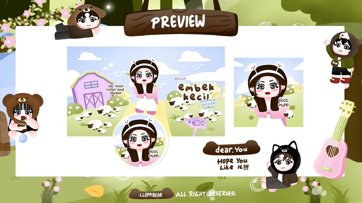 llOPPIBEAR's tweet image. hawooo, bantu repost yaa gomawooo 

rayaa punya 8 rs bocil embek wabis nih, yang bisa langsung ditake sekarang via dm, tele maupun wa iaaa &amp;gt;&amp;lt;

🧾 :: 20k
📝 :: free retext no recolor 
🧸 :: bisa resize ke layout x yaa + fee 5k 

GOMAWOOO BANYAK, MARIII JAJANKKKK &amp;gt;&amp;lt;

#zonauang