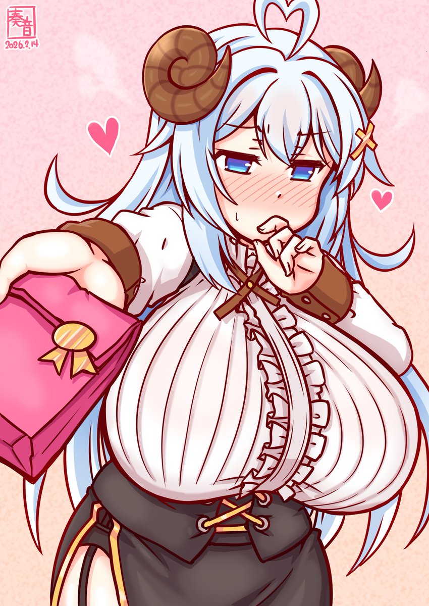 メイちゃんからバレンタインの贈り物です!
受け取って…❤

#ひつじのめぇー画 