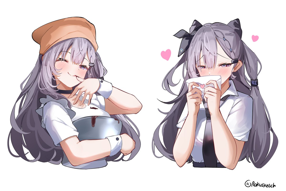 valentine themed sketches~
#Zetacrylic