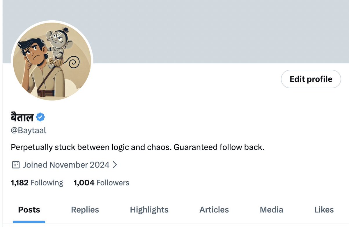 Thank you all for 1000 followers!!
I have tried to follow back all of you as my numbers shows in below screenshot. But if i have missed anyone of you, you can reply or DM.