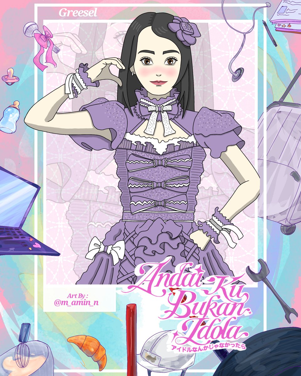 Bismillah.. debut bikin fan art member JKT48 jalur collab bersama <a href="/48Artspace/">48Artspace Gallery</a> 😇

Selamat ya neng <a href="/Greesel_JKT48/">Greesella Adhalia</a> sudah terpilih jadi member senbatsu #AndaiKuBukanIdola dan Happy Valentine juga hehe 🌹

Thanks semuanya see you di next collab 🥹🤝👍
#48Artspacecollections2026