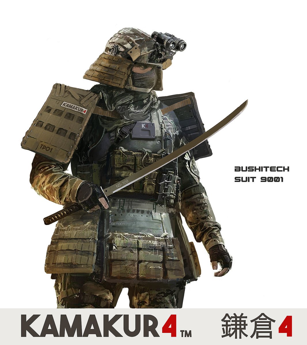 KAMAKUR4 Samurai Grunt designs 

By Edouard Groult -- artstation.com/edwardca