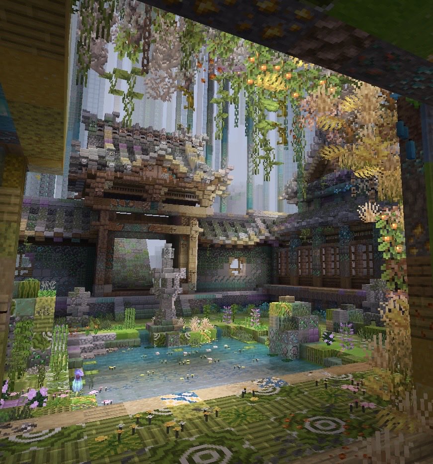 中庭 / Courtyard
 #Minecraft #Minecraftbuilds