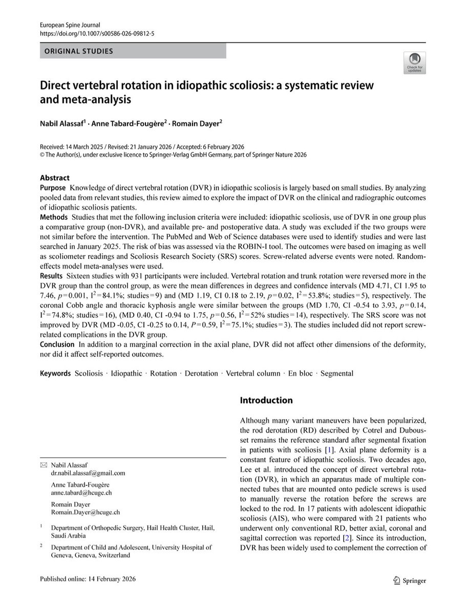 د. نبيل العساف، إستشاري جراحة عظام وعمود فقري tweet media