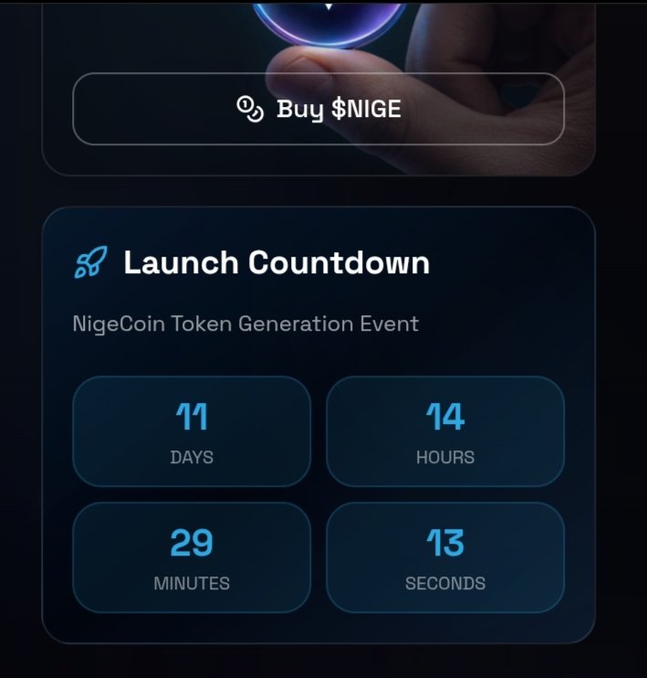 GM gm Nigents!

    Feb 26 launch day is here <a href="/NigeOfficial/">Nige</a> steps into its next chapter and the presale is still live

If you’ve been watching, this is your sign

Enjoy your weekend 💙