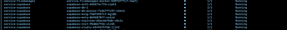 Supabase was down for like 5 hours yesterday, so I was forced to self-host it myself. My infrastructure is so slick, I was able to spin up a HA self-scaling instance in Kubernetes using a CloudNativePG operator at that! Multi-region aware, and now I have full control. No more