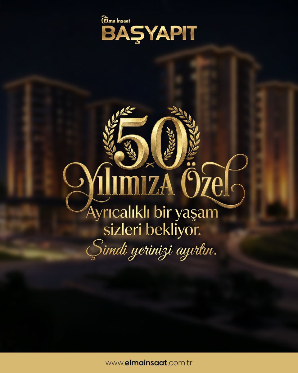 Yarım asırlık köklü bir mirasın imzasıyla, ayrıcalıklı bir yaşam sizi bekliyor… ✨
Şanlıurfa’da ilk yapay göl konseptiyle tasarlanan Başyapıt projemizde; 4+1 geniş ve ferah daireler, 13 bağımsız ticari bloktan oluşmaktadır.✨
#Elmaİnşaat #Başyapıt #Şanlıurfa