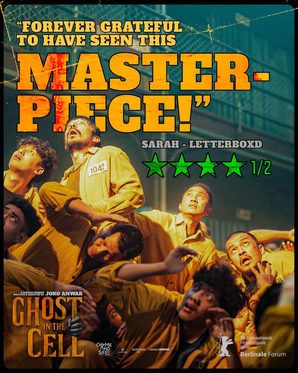 GHOST IN THE CELL - 16 APRIL 2026 DI BIOSKOP tweet media