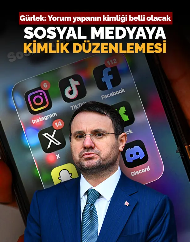 KİMLİKLE SOSYAL MEDYA DÖNEMİ
Bakan Gürlek: Biri yorum yapacaksa kimliği belli olacak

ntv.com.tr/turkiye/kimlik…

Foto: NTV