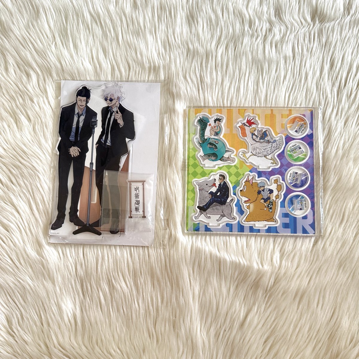 wts acrylic standee jjk &amp; hxh
- goge acrylic stand: 175k
- hxh acrylic stand: 235k

#warungjjk #warunghxh #warunganime #warungjujutsu