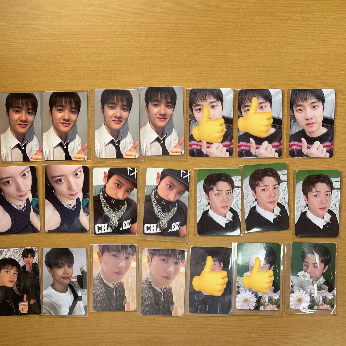 leotan_7's tweet photo. EXO REVERXE トレカ ポスカ 交換

【譲】画像のもの

【求】カイレイ ユニットトレカ 
     🩷ついてるもの

郵送での交換希望📮
お気軽にお声掛けください https://t.co/UhxvSR69gM