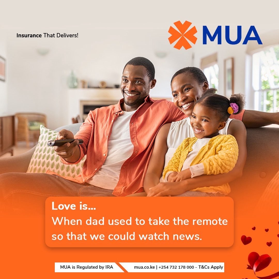 MUA_Kenya's tweet image. Love is the everyday moments. The remote wars. The “Sio wewe nachapa.” The extra sweaters just in case. The small wins we celebrate like trophies.

Tell us, what does love look like in your home?

#MUAInsurance #InsuranceKe #MUAcares #HealthInsurance #ValentinesDayChallenge
