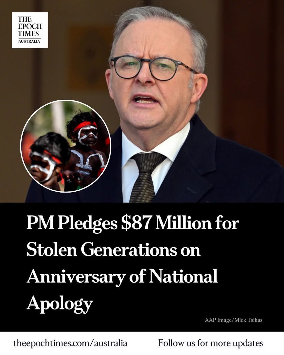 Anyone going to talk about the white stolen generations that occurred at the same time or is this strictly a grievance industry down-payment?