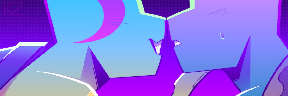 Kohazamm's tweet photo. 💙💜 https://t.co/32HI2guadi