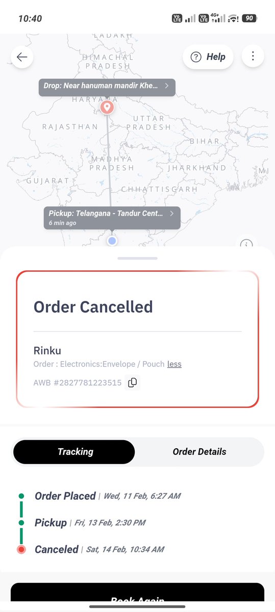 Shashank_Raghv's tweet photo. @delhivery It has been 4 days, and my order has still not even been picked up. This is extremely unprofessional and disappointing service. The staff is rude, does not respond, and neither attends nor makes calls.
Is this the level of service you provide to your customers? https://t.co/PtlIXjhGNQ