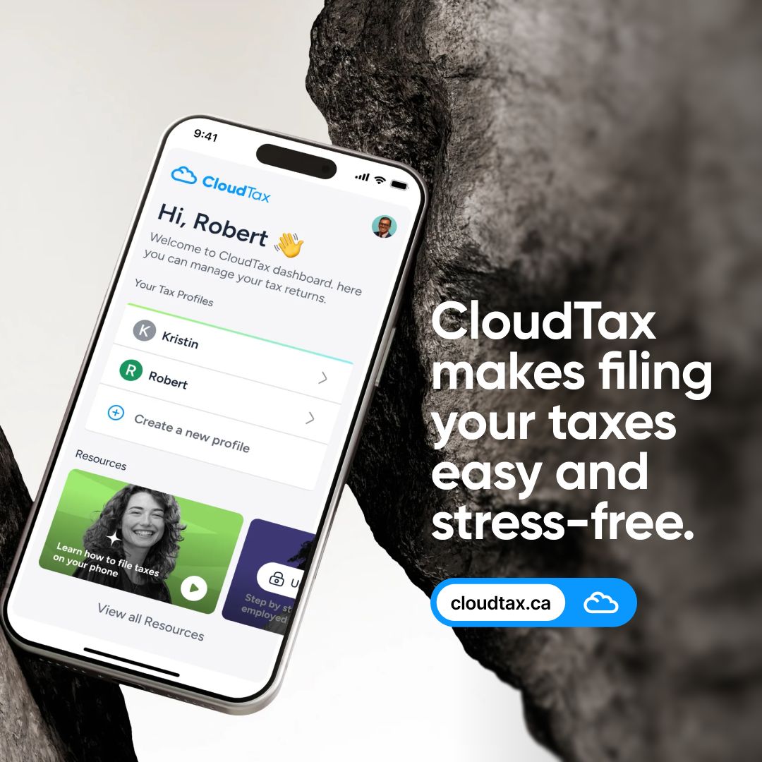 Make tax season a breeze with CloudTax. 🔥  Learn more: cloudtax.ca