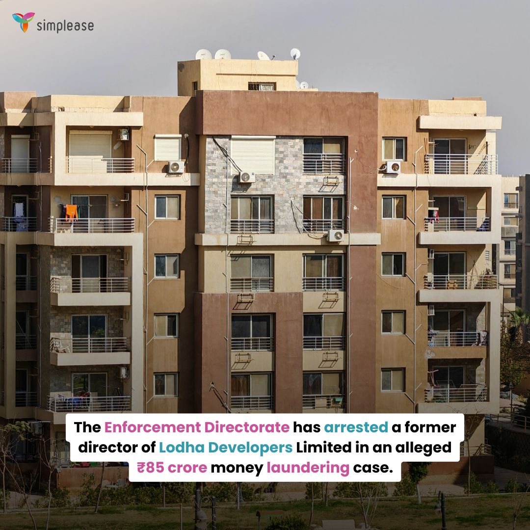 ED arrests former Lodha Developers director in alleged ₹85 crore money laundering case ⚖️

Agency alleges forged MoUs, benami deals &amp; undervalued land transactions under PMLA. Major development in Mumbai real estate.

#EnforcementDirectorate #LodhaDevelopers #PMLA #MumbaiNews