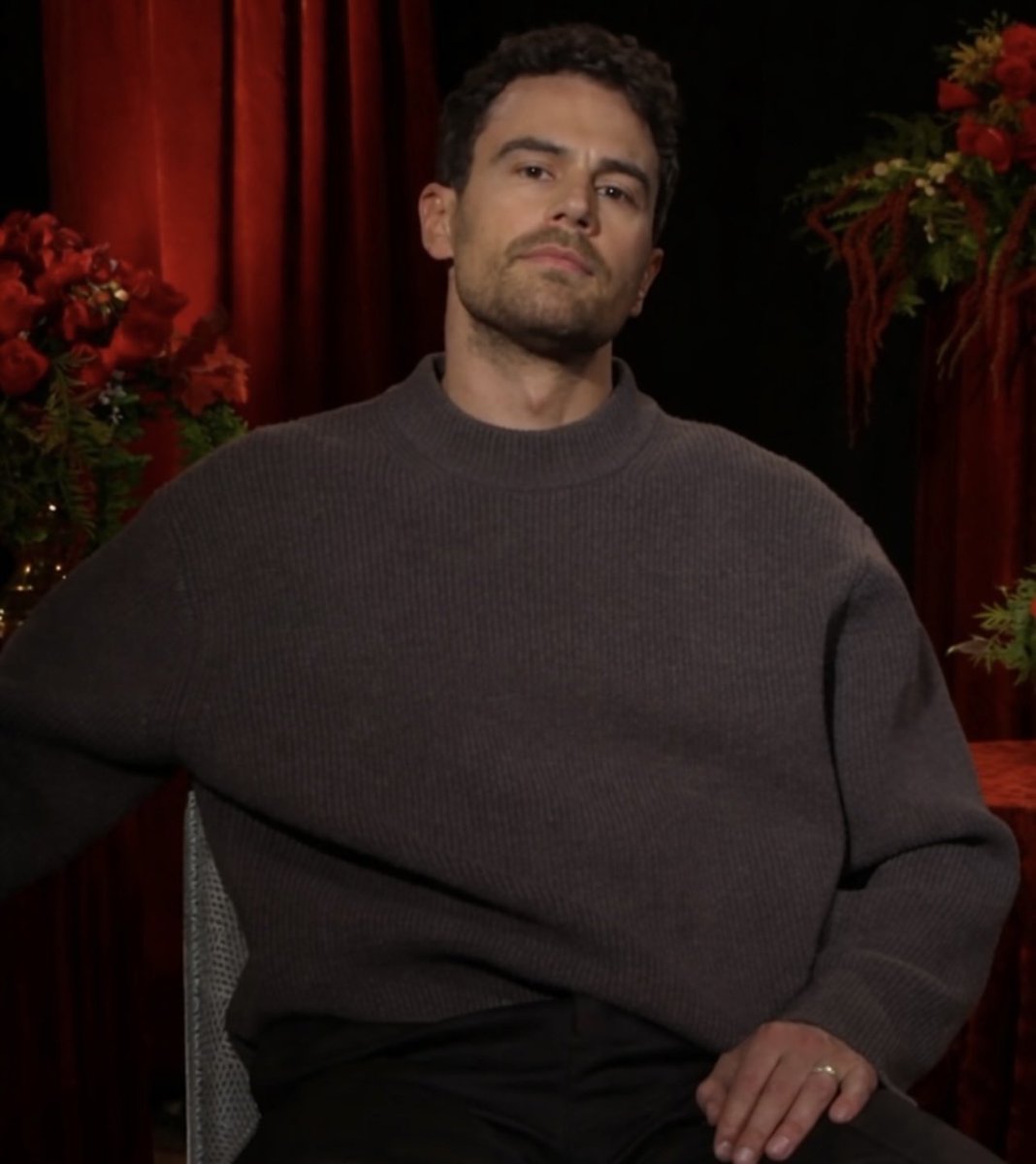 girls don’t want flowers for valentine’s day, they want theo james