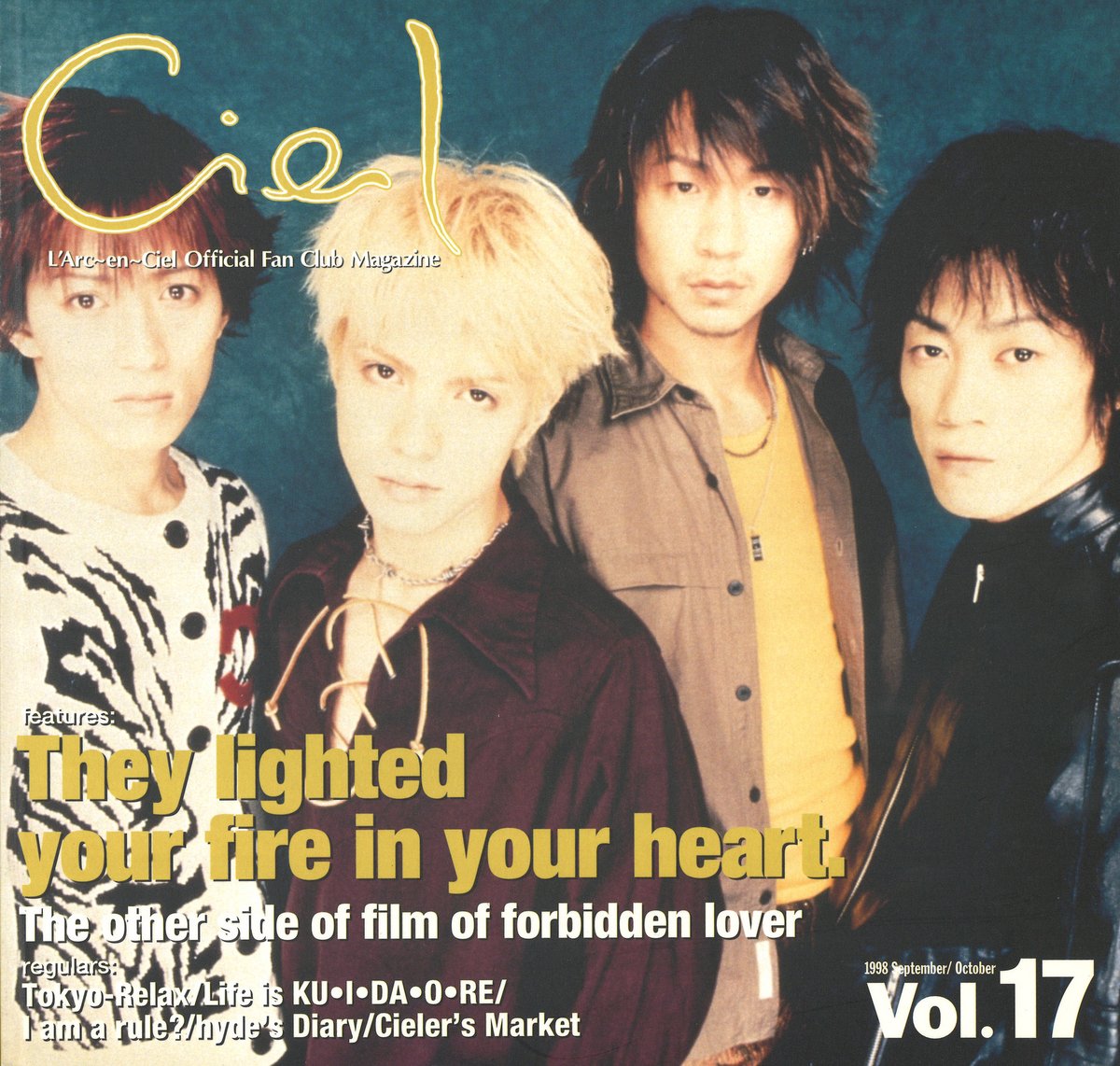 L'Arc〜en〜Ciel パンフレット17冊 ラルク