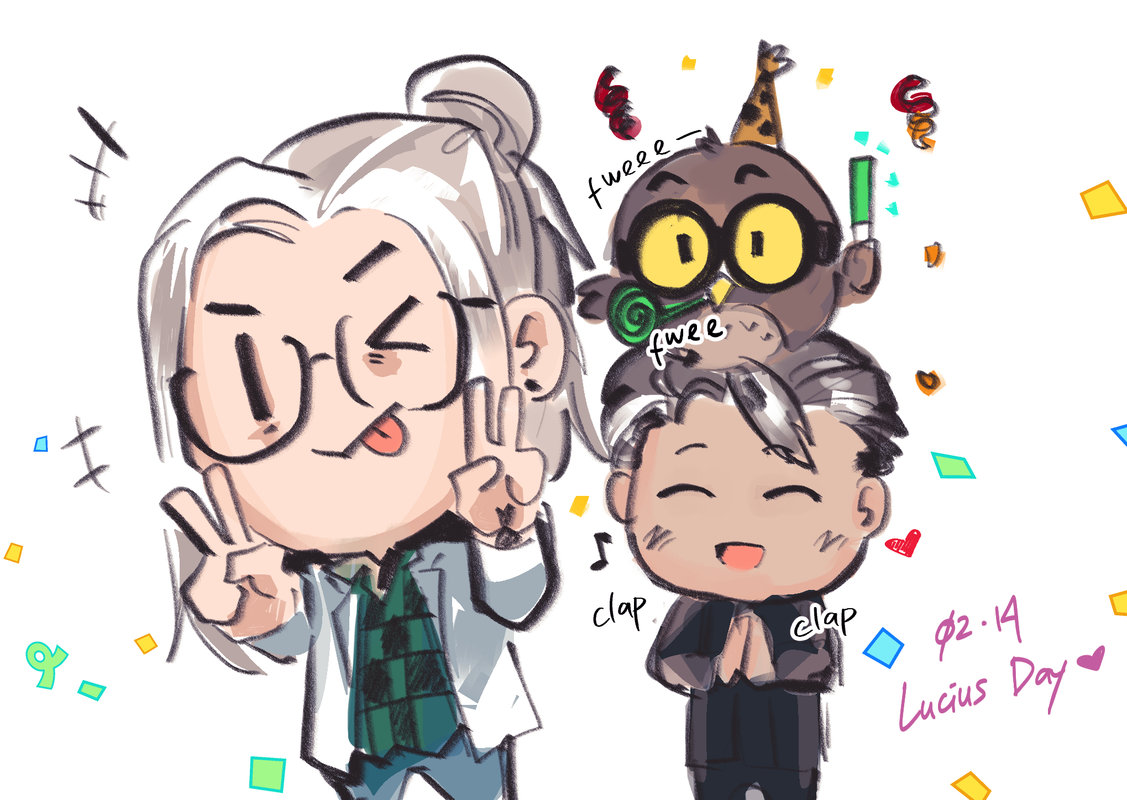 ✨Art Raffle✨ Lucius Day 🐍
Prize: 1p Skeb sequential illustration (B/W)

How to join: Reply 💬 1-2patah kata untuk Lucius di hari yg berbahagiyeah ini. Boleh headcanon, basa basi, misuhin BPJ*, ngajak gelapin pajak

Deadline 19-02-02026 23:59