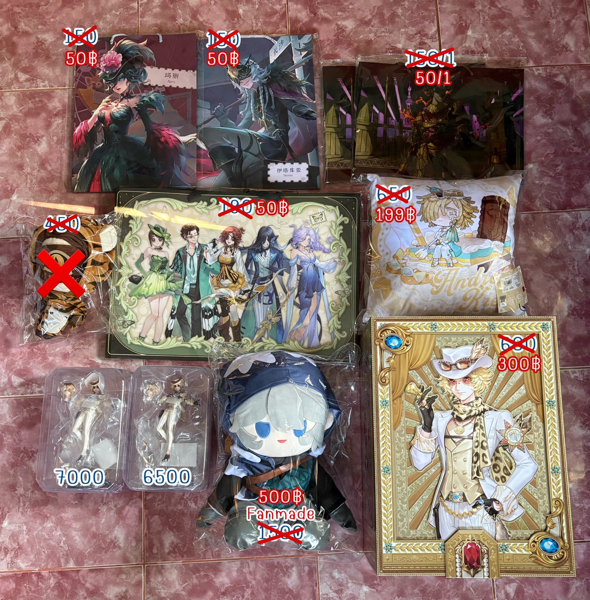 AnyTi27's tweet image. พร้อมส่ง
‼️Sale‼️IdentityV
รายละเอียดอื่นๆอ่านในภาพได้เลยค่ะ

#ตลาดนัดไอเดน
#ตลาดนัดIdentityV
