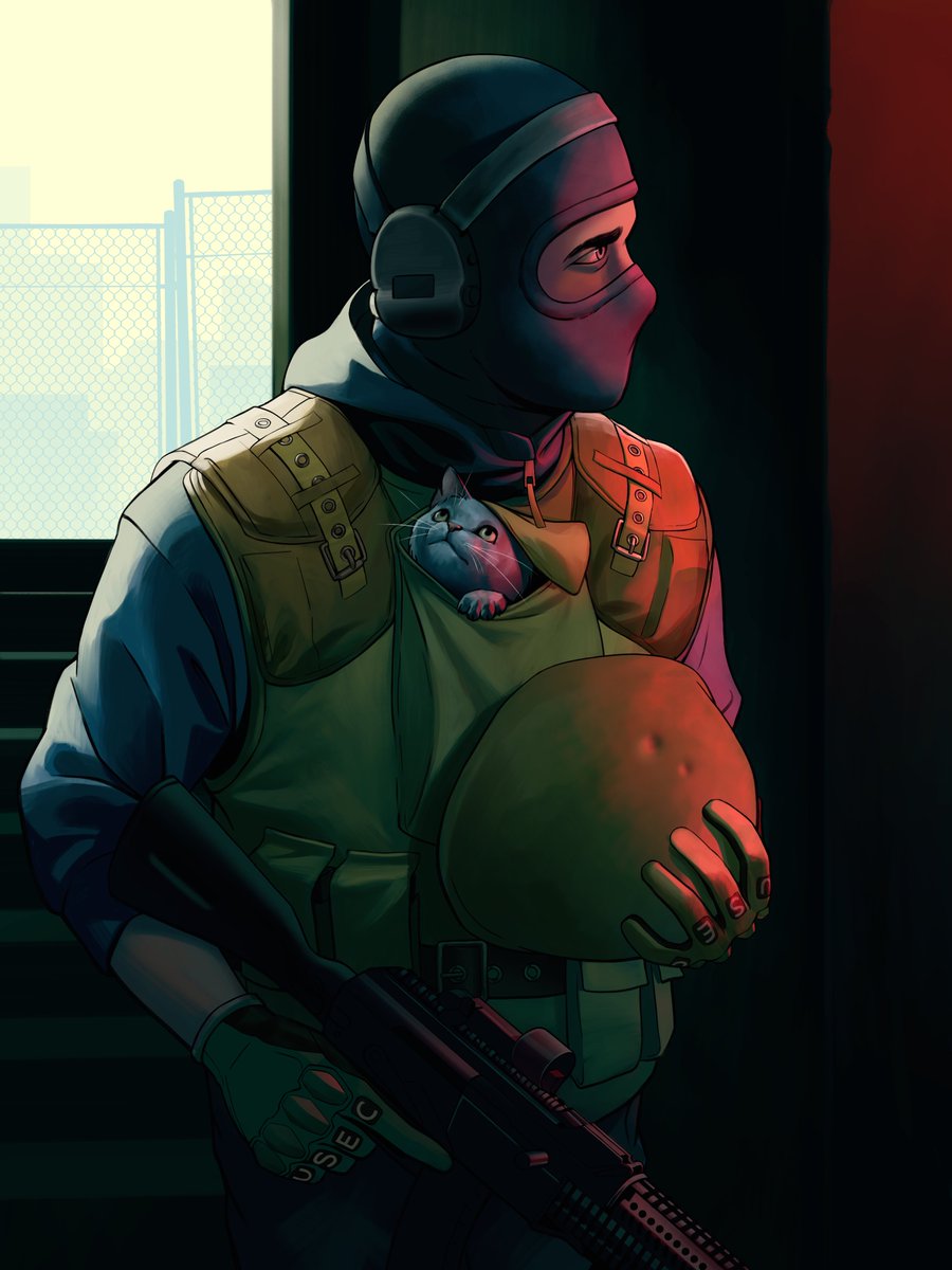 MadM3OW's tweet photo. @escapefromtarkov My first entry for the EFT art contest! Got 1 more to come, just wanna do some touch ups first #EscapeFromTarkov #TarkovArt2026 https://t.co/QRJgYn79Aa