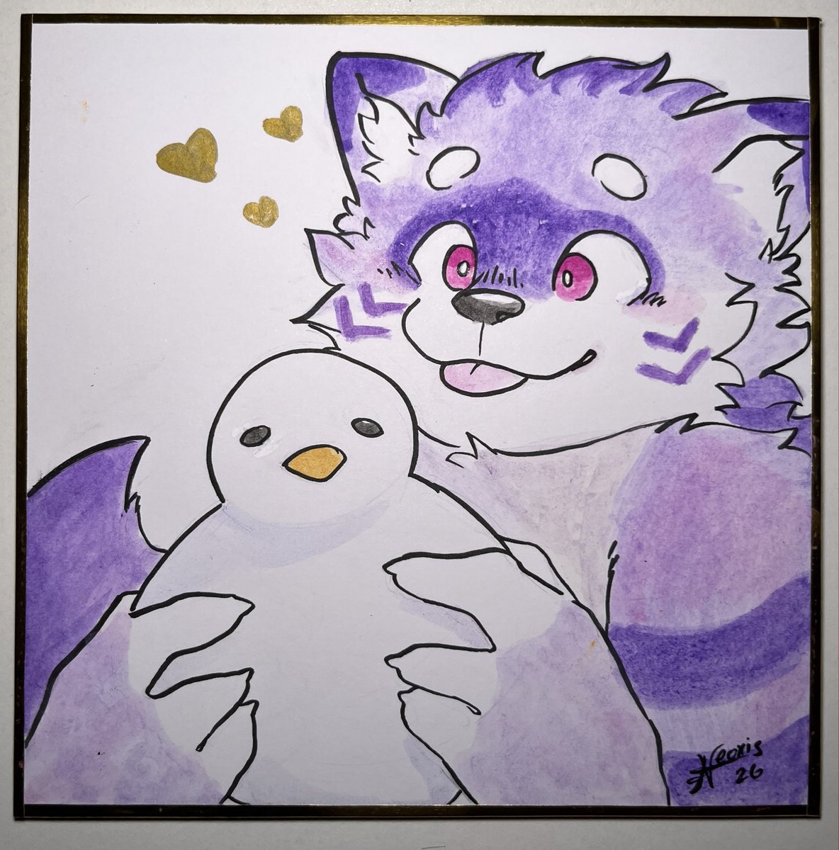 Happy Valentines Day!! 💖💖
Thank you pookie <a href="/fatbuffrat/">Brenn</a> 

🎨: <a href="/gugukmentega/">butterpup 🧈</a> , <a href="/Kuttoyaki/">Kutto</a>, and yours truly!! (Last slide)
#furryart #furry #furrycommunity #valentines #fursona