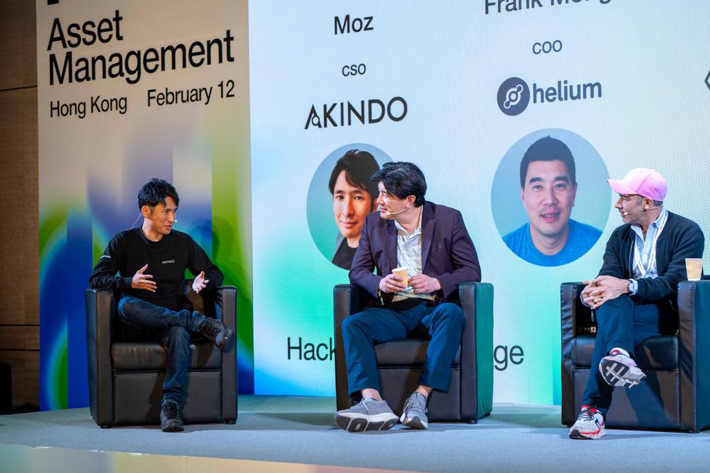 akindo_io's tweet photo. What a powerful session at the HSC Asset Management Conference hosted by @mpost_io during @consensus_hk 🇭🇰🔥

Our CSO @0xMozzen joined the panel
“DePIN & AI Are Infrastructure, Not a Narrative,”
which turned into a deep and practical conversation about what it truly takes to build long-term infrastructure in Web3 🏗️🌐
Huge thanks to the incredible speakers:

• Frank Mong (@fmong), COO at @helium
• Jonathan Llamas (@johnllamas), Chief Product & Strategy Officer at @Sealcoin_QAIT
• Clara Tsao (@tweetclarita), Founding Officer at @FilFoundation
• Larry Pang (@larrypang), Chief Business Officer at @iotex_io

Big appreciation to everyone who joined and engaged in the discussion 👏✨
Special thanks to the Mpost team for organizing such a high-quality gathering 🙏

Let’s keep building, not just narratives 🚀
