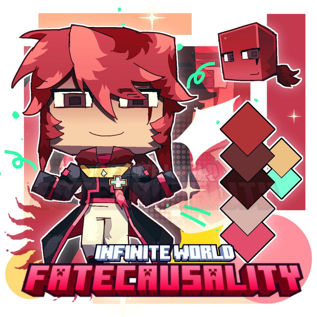 handsomeLaoni's tweet photo. #Infiniteworld #Minecraft #oc https://t.co/ZQ9yynA2y9
