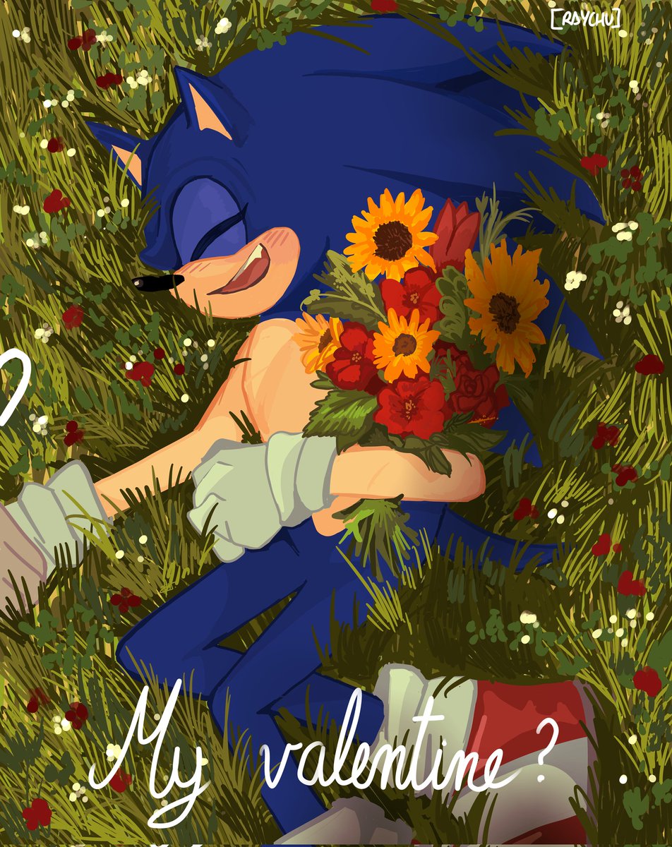 Would you be my valentine? 🌿❤️
(Happy valentine's day!) 

#SonicTheHedgehog #ShadowTheHedgehog #sonadow