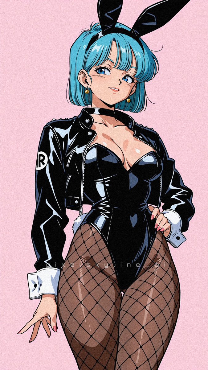 Capsule Corp CEO of Drip. 💊 . . . #aiart #anime #bulma #DragonBall